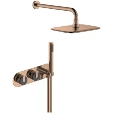 Душевая система скрытого монтажа LEXURA PREMIUM HOME JD-WS744RS золото/Brushed Rose Gold B