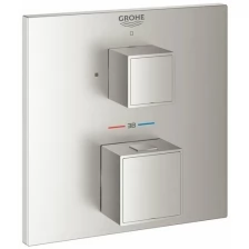 Смеситель термостатический для душа GROHE Grohtherm Cube 24153 DC0 (24153DC0) суперсталь