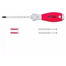 Отвертка - пробойник отверстий под дюбель Wiha Ercussion Punching Screwdriver